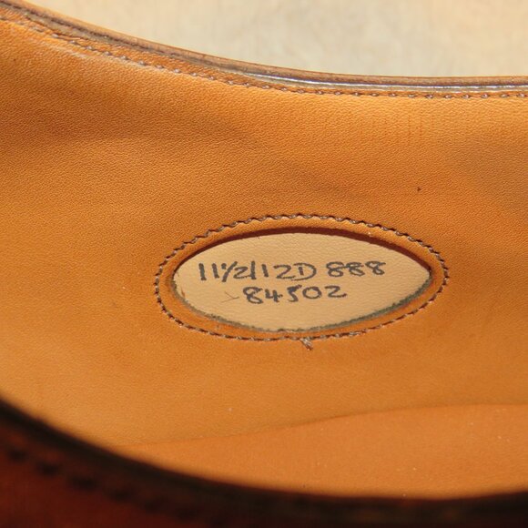 Ralph Lauren Purple Label x Edward Green Brooksville Chestnut Brogues 12D NWB main image 13